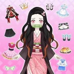 Ícone de Anime Dress Up & Makeup Doll